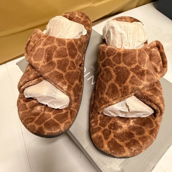 Vionic Women's Indulge Relax Slipper Brown Size 9 - Picture 2 of 4